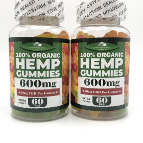 2 pack x CBD Hemp Gummies 600mg