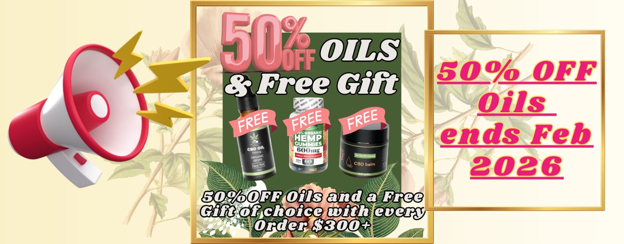 50% off oils ends Feb