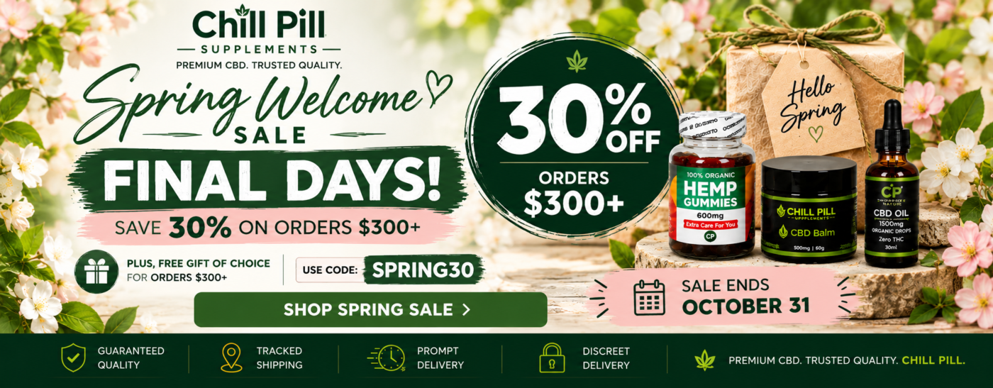 Spring CBD Sale_ Final Days